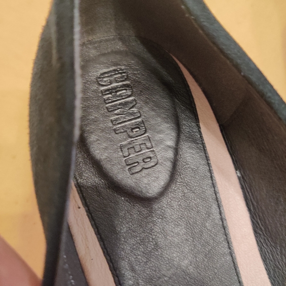 Camper Leather Suede Shoes Size 39 Black - Picture 4 of 10